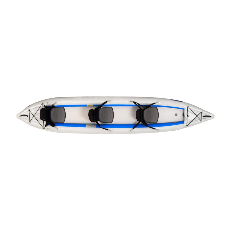 Sea Eagle 465 Fasttrack 1-3 Person UltraLight Weight Inflatable Touring  Kayak, 15FT [465FT] (SAK96507) SAKSBY - Top  RIght View