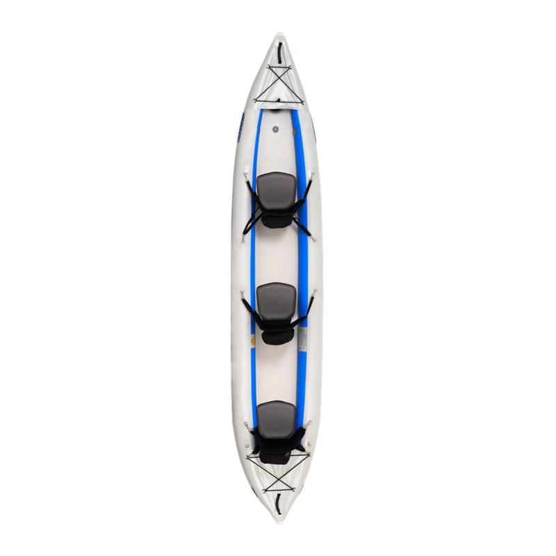 Sea Eagle 465 Fasttrack 1-3 Person UltraLight Weight Inflatable Touring  Kayak, 15FT [465FT] (SAK96507) SAKSBY - Upper View