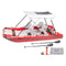 Sea Eagle Boats FastCat14 Catamaran Inflatable Boat 14ft SAK43210 Saksby - 110W Solar Boat Package