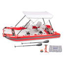 Sea Eagle Boats FastCat14 Catamaran Inflatable Boat 14ft SAK43210 Saksby - Swivel Seat Canopy Package