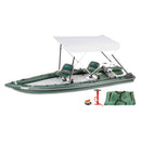 Sea Eagle Boats FSK16K FishSkiff Inflatable Fishing Boat 16ft SAK57351 - Watersnake Motor Canopy Package