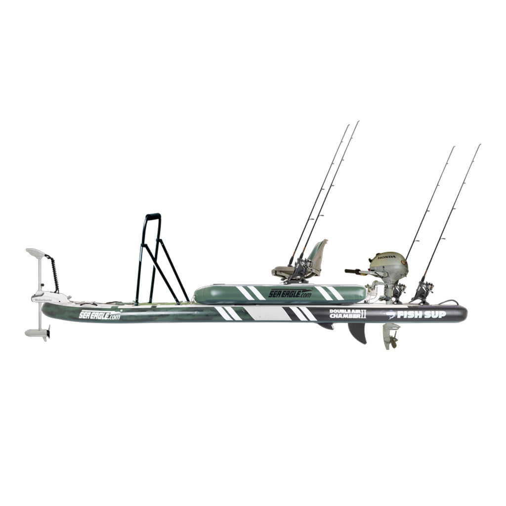 Sea Eagle FS1210 FishSUP 1-Person Inflatable Fishing Stand-Up Paddleboard (SAK79218)