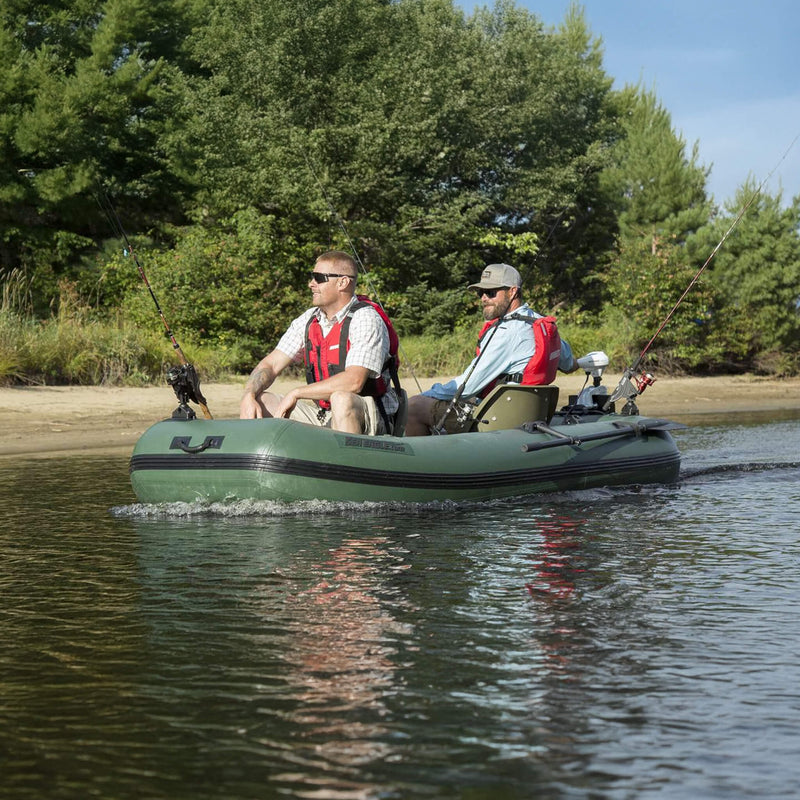 Sea Eagle STS10 Stealth Stalker Frameless Inflatable Fishing Boat, 10FT [STS10] (SAK59314) SAKSBY - Lifestyle View