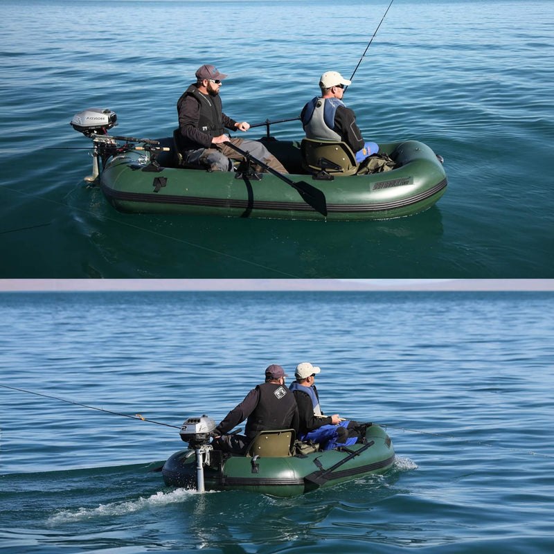 Sea Eagle STS10 Stealth Stalker Frameless Inflatable Fishing Boat, 10FT [STS10] (SAK59314) SAKSBY - Rows and Motors View