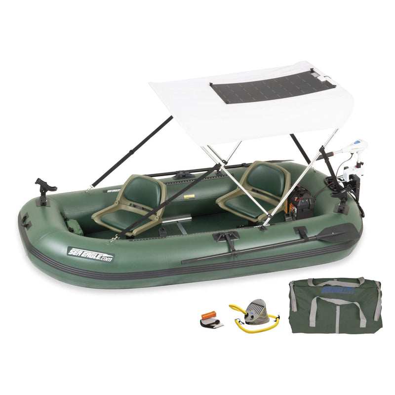 Sea Eagle STS10 Stealth Stalker Frameless Inflatable Fishing Boat, 10FT [STS10] (SAK59314)