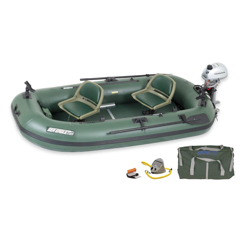 Sea Eagle STS10 Stealth Stalker Frameless Inflatable Fishing Boat, 10FT [STS10] (SAK59314)