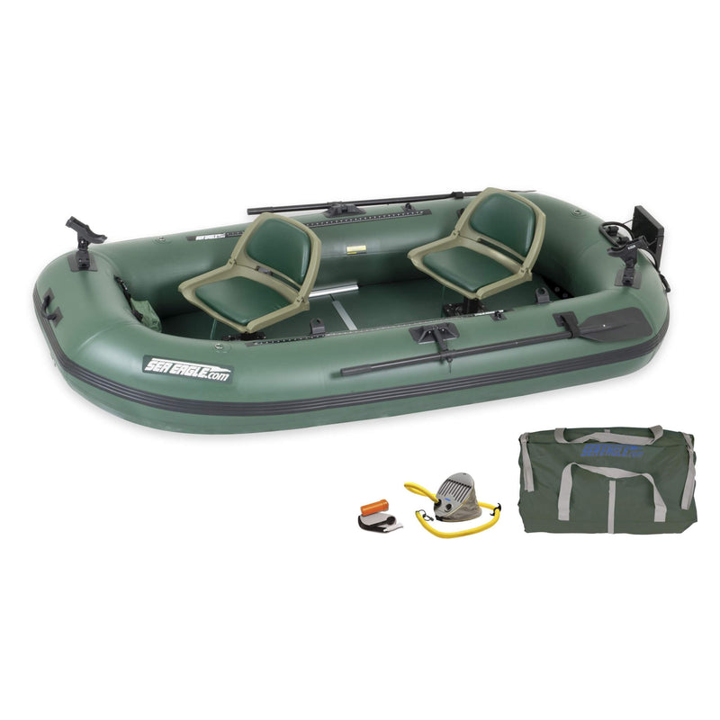 Sea Eagle STS10 Stealth Stalker Frameless Inflatable Fishing Boat, 10FT [STS10] (SAK59314)