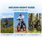 SENADA ARCHON PLUS 48V/20AH 1000W Electric All-Terrain Bike, 330LBS (SAK81953) - Archon Height Guide View