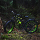 SENADA VIPER PLUS 48V/20AH 1000W Electric All-Terrain Bike, 330LBS (SAK52186) - Green Left Side Lifestyle View