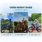 SENADA VIPER PLUS 48V/20AH 1000W Electric All-Terrain Bike, 330LBS (SAK52186) - Viper Height Guide