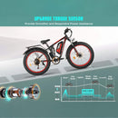 SENADA VIPER PLUS 48V/20AH 1000W Electric All-Terrain Bike, 330LBS (SAK52186) - Sensor View