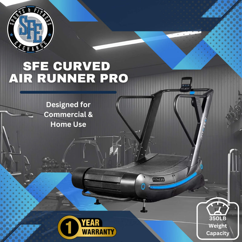 SFE Air Runner Pro Commercial Curved Self-Generating Power Treadmill [TZ-3000] (SAK97215)