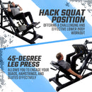 SFE Plate Loaded 45-Degress Leg Press And Hack Squat Machine [GC-5083] (SAK35184)