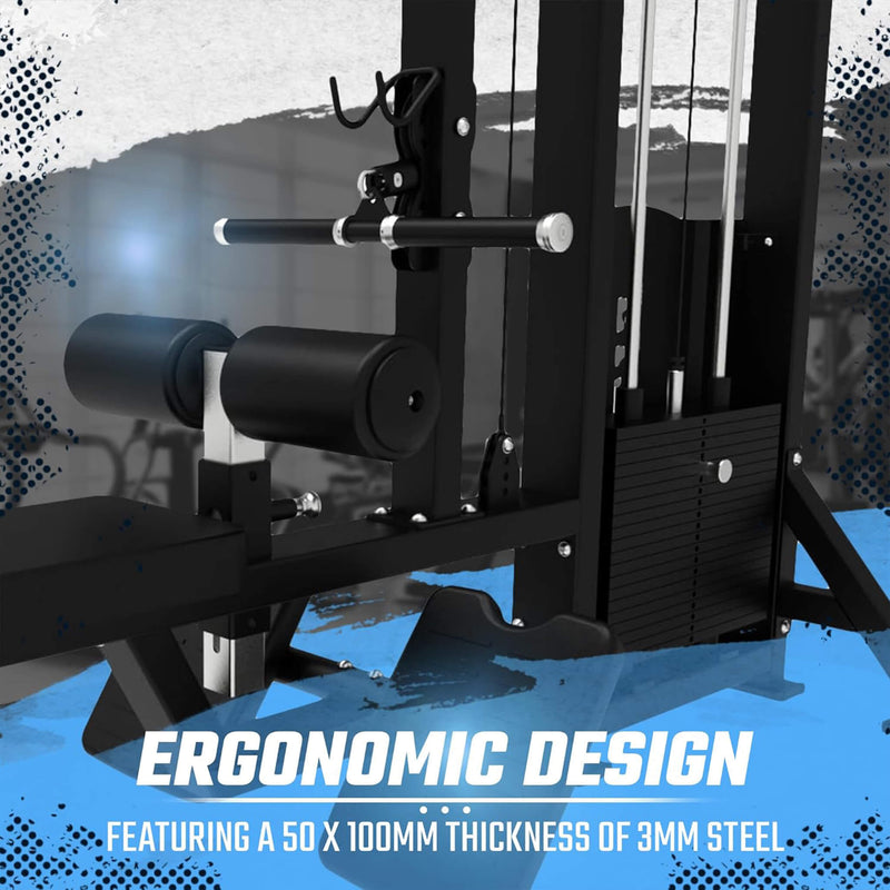SFE Commercial Selectorized Back & Ab Combo Machine With 250LB Weight Stack [GC-5057] (SAK24895)