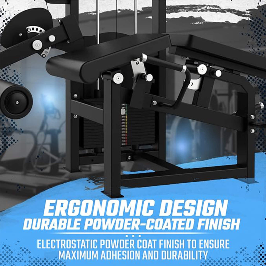 SFE Selectorized Leg Extension And Prone Leg Curl Combo With 250LB Weight Stack [GC-5058] (SAK98571)