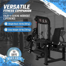 SFE Selectorized Leg Extension And Prone Leg Curl Combo With 250LB Weight Stack [GC-5058] (SAK98571)