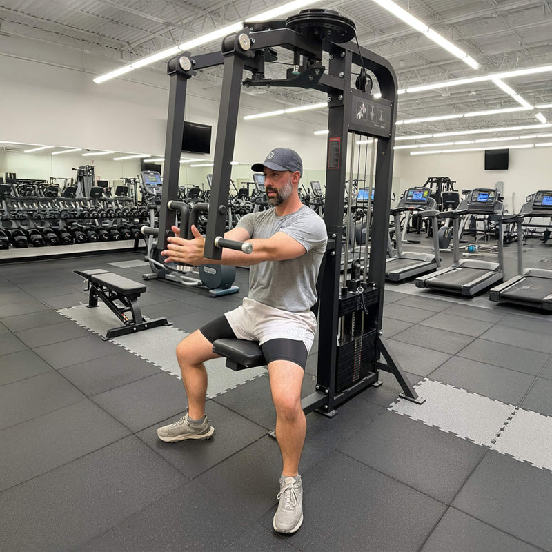 SFE Selectorized Pec And Rear Delt Fly Machine With 250LB Weight Stacks [GC-5047] (SAK81753)