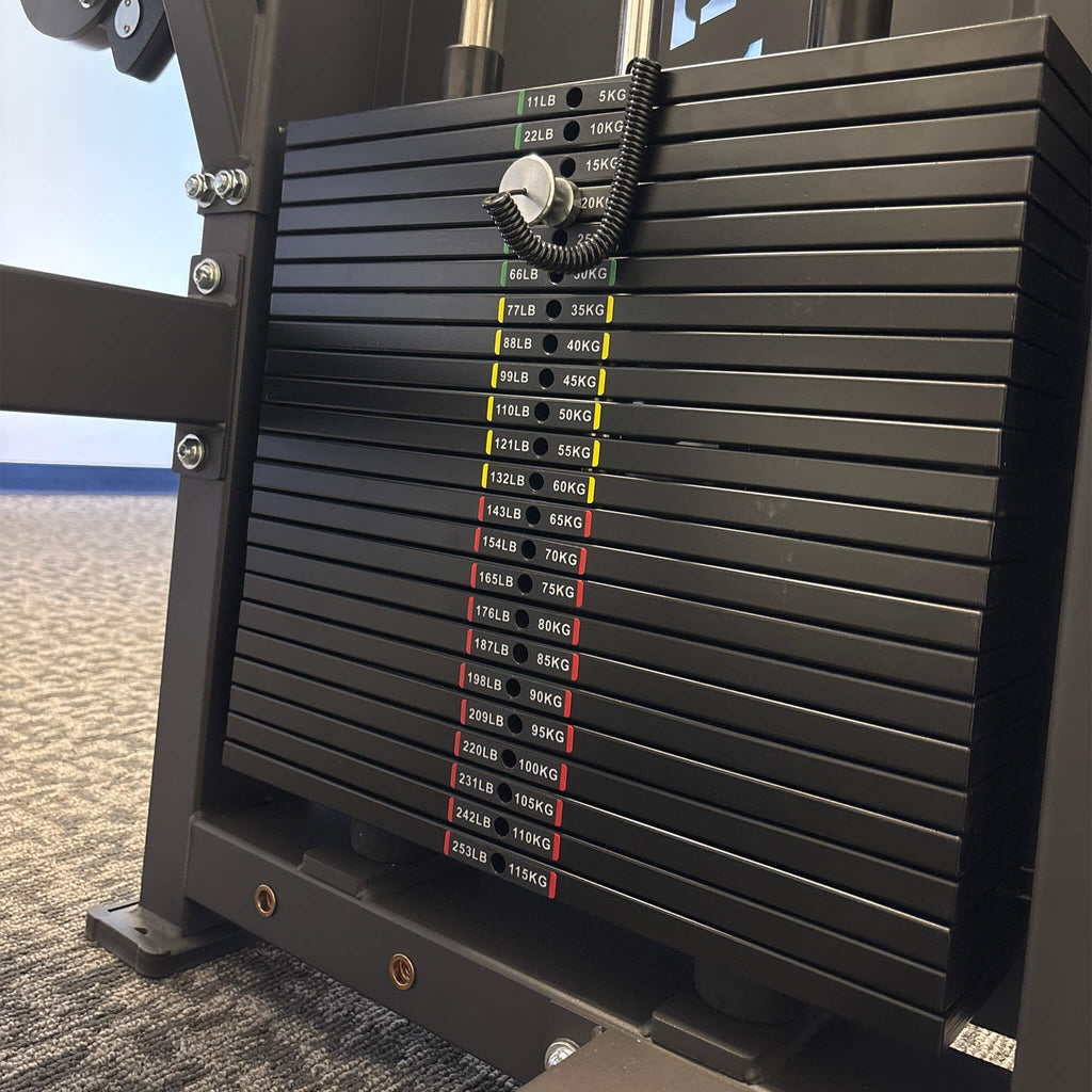 SFE Commercial Selectorized Seated Leg Extension And Leg Curl Machine With 250LBS Weight Stack [GC-5055-1] (SAK63182)