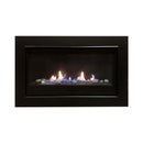 Sierra Flame Boston 36" Gas-Burning Direct Vent Builder's Linear Fireplace [BOSTON-36-NG-EI] (SAK81297)  -Saksby Wholesale - Front View