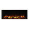 SIMPLIFIRE SCION TRINITY 3-Side Linear Electric Fireplace [SF-SCT55/43-BK] (SAK93620) - Front View