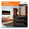 Simplifire Allusion Recessed Linear Electric Fireplace [SF-ALL48/50/60-BK] (SAK13256) SAKSBY - Features View
