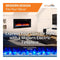Simplifire Allusion Recessed Linear Electric Fireplace [SF-ALL48/50/60-BK] (SAK13256) SAKSBY - Features View