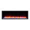 SIMPLIFIRE SCION Clean Face Linear Electric Fireplace [SF-SC43/78-BK] (SAK76785) - Front View