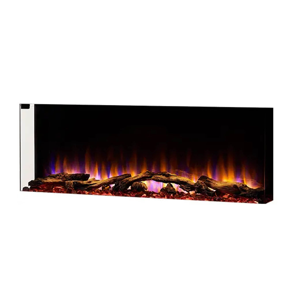 SIMPLIFIRE SCION TRINITY 3-Side Linear Electric Fireplace [SF-SCT55/43-BK] (SAK93620) - Front Left View