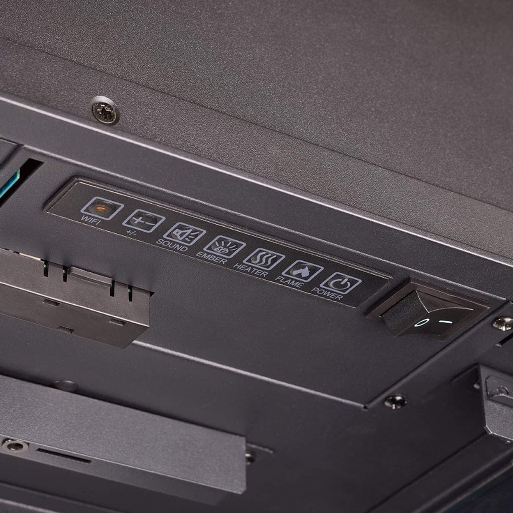 SimpliFire Triton Multi-View Smart Linear Electric Fireplace [SF-TR50/65/78] (SAK23691) - Saksby Wholesale - Control Panel