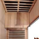 Single-Person Infrared Sauna Room With Bluetooth Music Player And Ambient Light (SAK62941) - Saksby Wholesale - Ceiling View