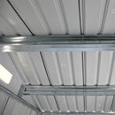 Small Outdoor Garden Backyard Storage Tool Shed W/ Sliding Door, 4'x7' (SAK59938) - Saksby Wholesale - Ceiling View