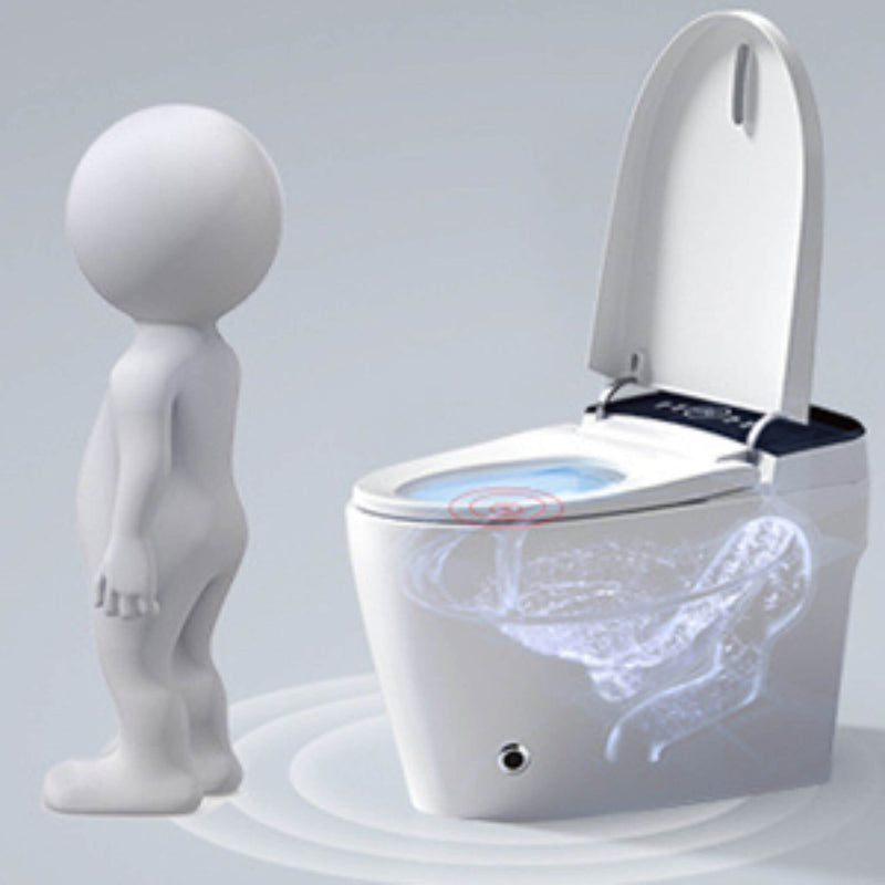 Smart Auto Dual Flush Tankless Toilet With Heated Bidet, Auto Open And Close (SAK37415) - Saksby Wholesale - Sensoring Details