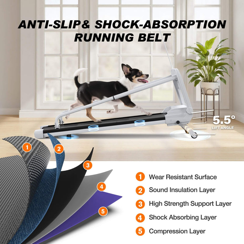 Smart Pet Treadmill With Adjustable Speed For Small And Medium Dogs (SAK72537)- Saksby Wholesale - Features