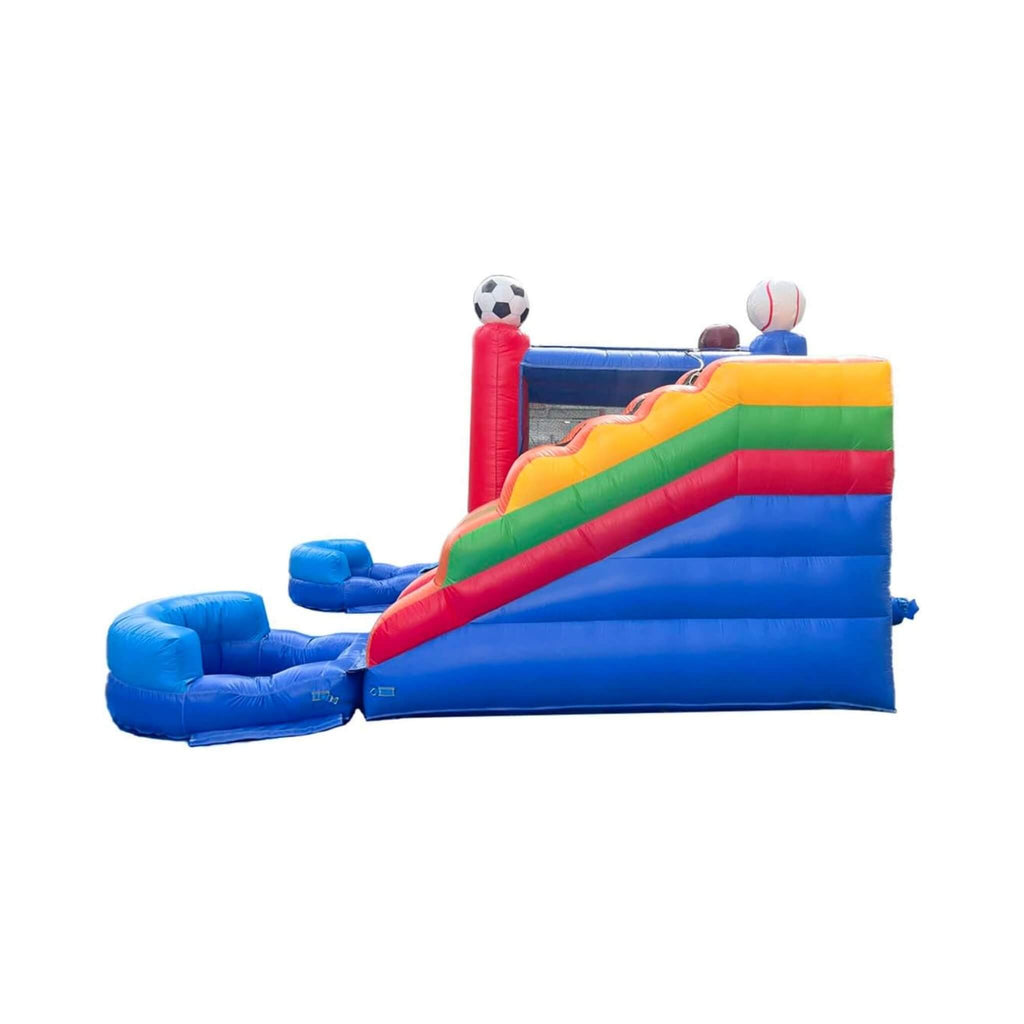 Sports Castle Bounce House With Double Water Slides (SAK17635) - Saksby Wholesale - Right View