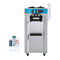 Stainless Steel Commercial 3 Flavor Soft Serve Ice Cream Machine Maker 21 31 L H SAK65291 Saksby - Front View With Accessories