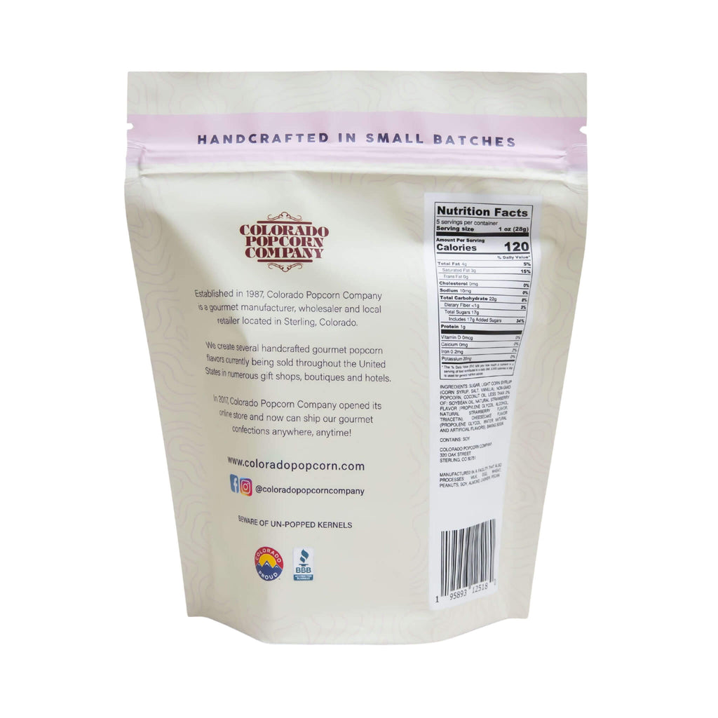 Strawberry Cheesecake Popcorn (SAK43985) - Saksby Wholesale - BAck View