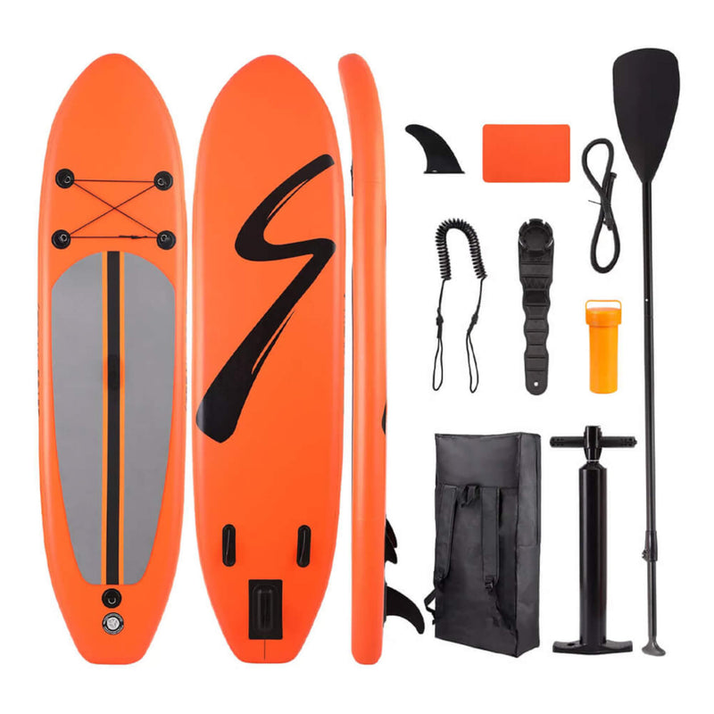 Streak Board Inflatable Stand Up Paddle Surfing Board With Complete Kit, 10FT (SAK93472) - Saksby Wholesale - Complete Set