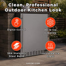 Summerset 24-Inch Outdoor Rated Refrigerator With Anti Vibration System [RFR-24S-A] (SAK63715) - Saksby Wholesale - Features