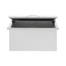 Summerset 28-Inch Wide 2.7FT Drop-In Ice Cooler With 40 Pound Ice Capacity [SSIC-28] (SAK34267) - Saksby Wholesale - Front View Open Door