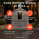 Summerset Outdoor Built-In Countertop Gas Pizza Oven [SS-OVBI] (SAK73182) - Saksby Wholesale - Features