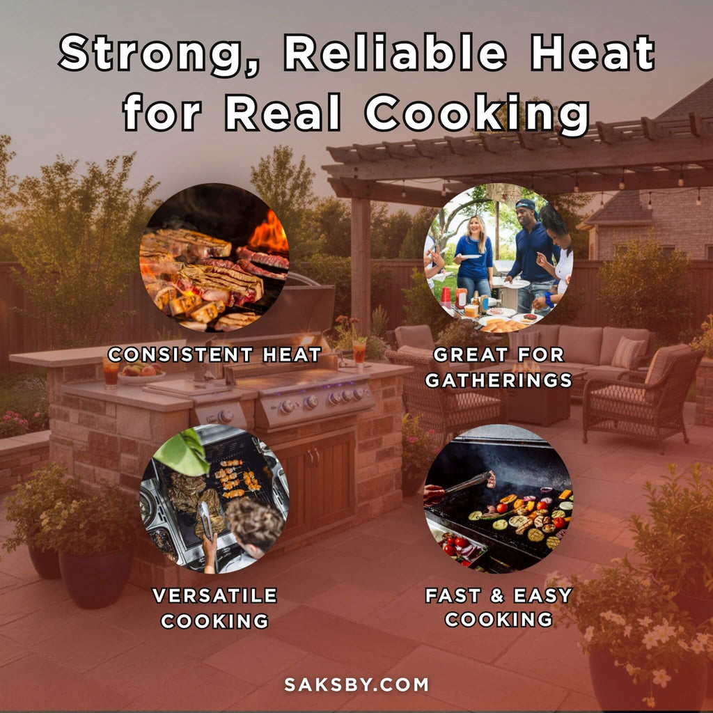 Summerset Sizzler Pro Premium Outdoor Built-In Gas Grill [SIZPRO] (SAK56324) - Saksby Wholesale - Outcomes