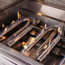 Summerset TRL Built-In Propane Gas Grill With Rotisserie (TRL32/38-LP) (SAK17213) - Saksby Wholesale - Burner With Flame View