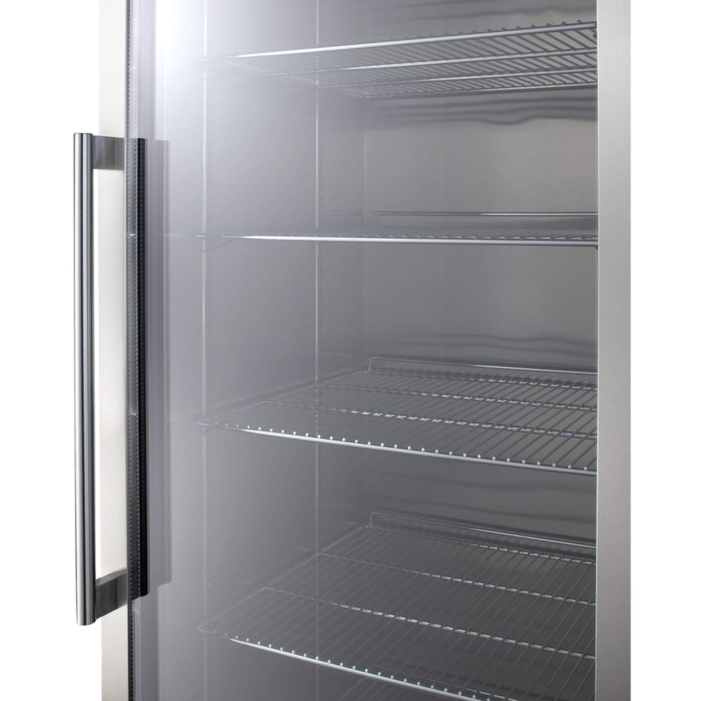 Summit 24‑Inch Wide 10.6 Cu Ft Passive‑Heat Blanket Warmer With Glass Door & Digital Thermostat [PTHC125G] (SAK18294)