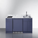 Summit Turnkey Caldera Kitchenette With A Cooktop, Refrigerator-Freezer, Sink, And Pre-Installed Cabinetry [CALDERAWH35] (SAK73248)