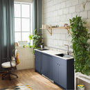 Summit Turnkey Caldera Kitchenette With A Cooktop, Refrigerator-Freezer, Sink, And Pre-Installed Cabinetry [CALDERAWH35] (SAK73248)