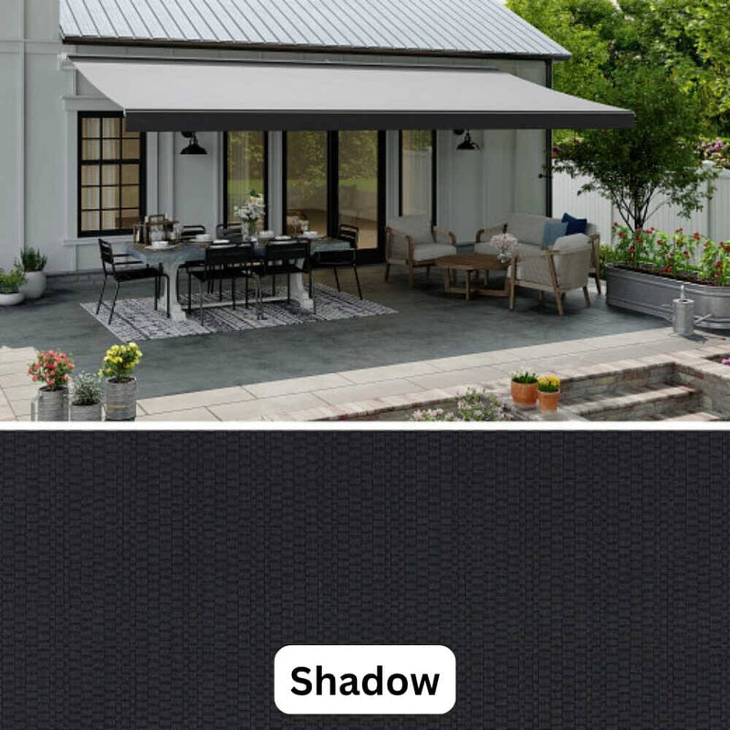 SUNSETTER PLATINUM Performance Acrylic Motorized Awning With 10'2" Projection (SAK48723)