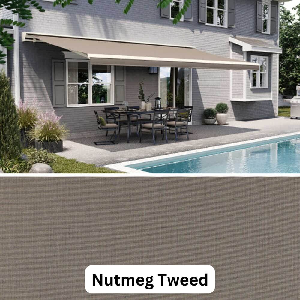 Sunsetter Oasis Motorized Woven Acrylic Premium Freestanding Awning (SAK62154)