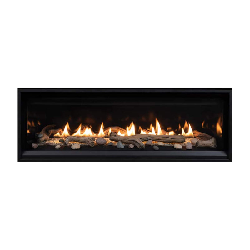 SUPERIOR FIREPLACES 55" Linear 28K BTU Direct Vent Gas Fireplace With Blower And Remote Control [DRL3555TEN] (SAK26791)