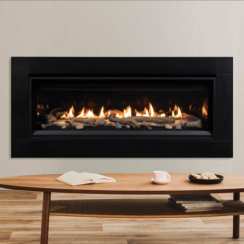 Superior Fireplaces 55" Linear 28K BTU Direct Vent Gas Fireplace