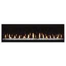 Modern Natural Gas Fireplace With Flames On A White Background - Saksby Wholesale